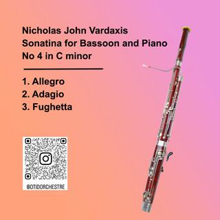 Vardaxis: Sonatina for Bassoon and Piano No 4 in C minor