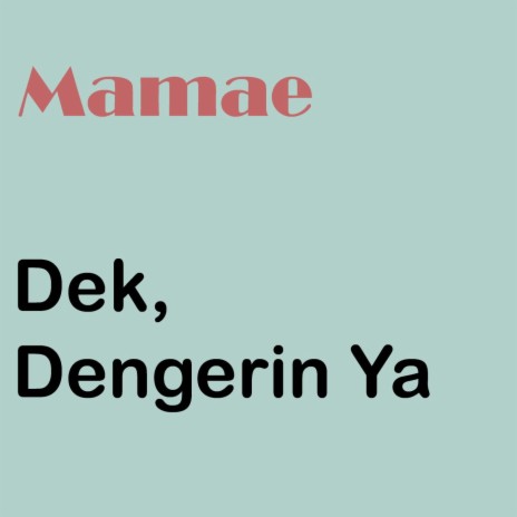 Dek Dengerin Ya (Short Cut Mix) | Boomplay Music