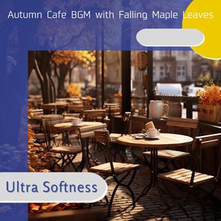 Autumn Cafe Bgm with Falling Maple Leaves