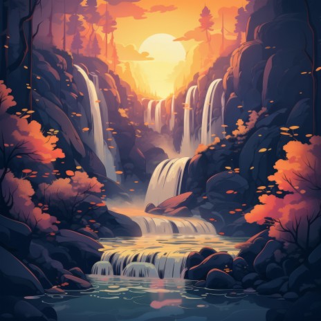 The Waterfall's Blissful Respite | Boomplay Music