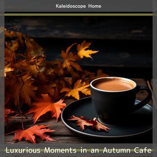 Luxurious Moments in an Autumn Cafe