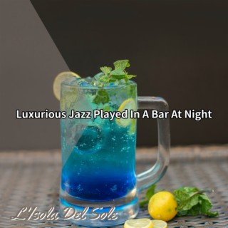 Luxurious Jazz Played in a Bar at Night