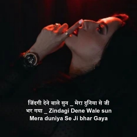 जिंदगी देने वाले सुन _ मेरा दुनिया से जी भर गया (Zindagi Dene Wale sun Mera duniya Se Ji bhar Gaya) ft. Salim Khan Dhudaveri | Boomplay Music