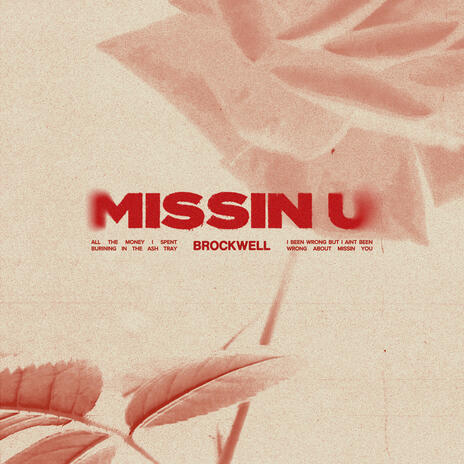 MISSIN U | Boomplay Music