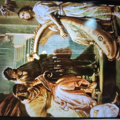 David harps to King Saul when possessed (Instrumental)