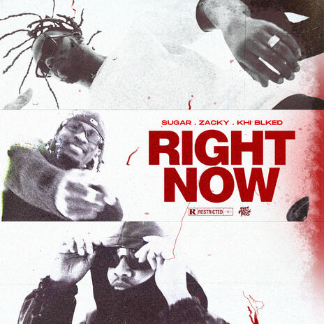 RIGHT NOW ft. KHI BLED & Zacky | Boomplay Music