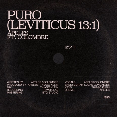 Puro (Leviticus 13:1) ft. Colombre | Boomplay Music