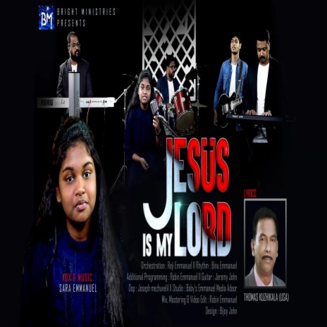 Jesus is my lord (Christian Worship Song) ft. Sara Emmanuel | Boomplay Music