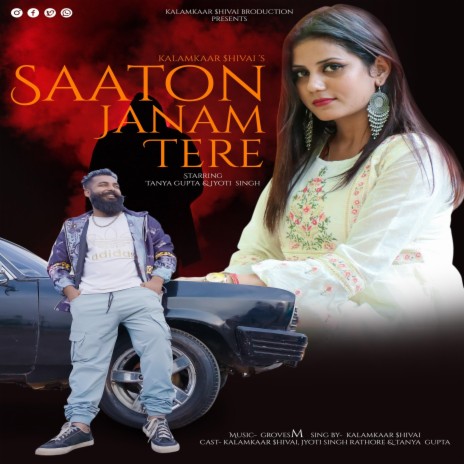 Saaton Janam Tere (GrovesM Remix) ft. GrovesM | Boomplay Music