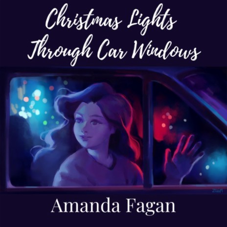 Christmas Lights Through Car Windows
