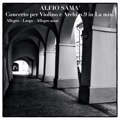 Concerto per Violino e Archi No. 9 in La Minore: Allegro - Largo - Allegro assai