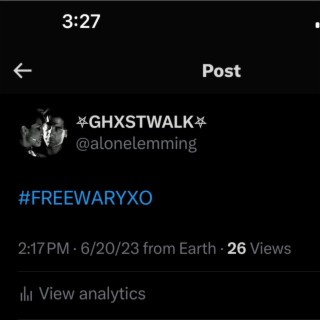 #FREEWARYXO