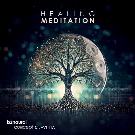 Healing Meditation Handpan Binaural Beats 285Hz 741Hz ft. Lavinia | Boomplay Music