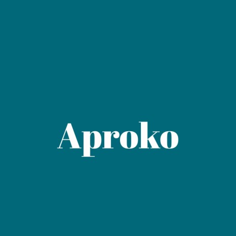 Aproko (Sped Up)