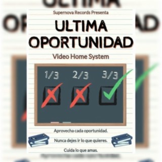 Ultima oportunidad lyrics | Boomplay Music