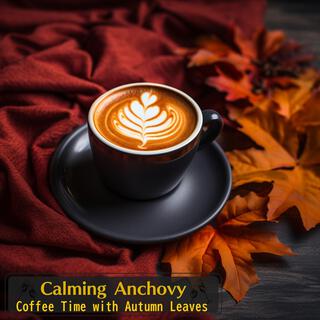 Coffee Time with Autumn Leaves