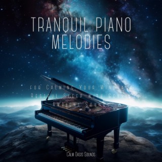 Tranquil Piano Melodies for Calming Your Mind and Restful Sleep with Gentle Ambient Sounds