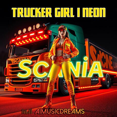 Trucker Girl I Neon