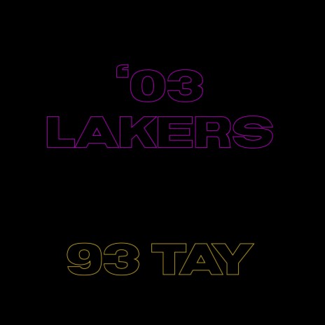 '03 lakers