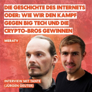 tante (Jürgen Geuter) über Crypto, Blockchain, Bitcoin, NFT, Web3 und das freie Internet | MERATV