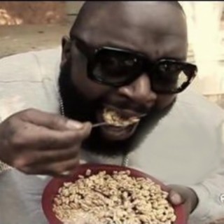 Rick Ross Eating Cereal