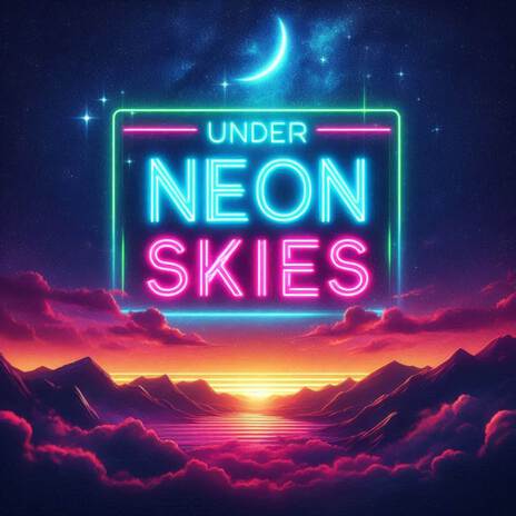 Under neon skies | Boomplay Music