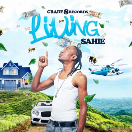 Living ft. Sahie | Boomplay Music