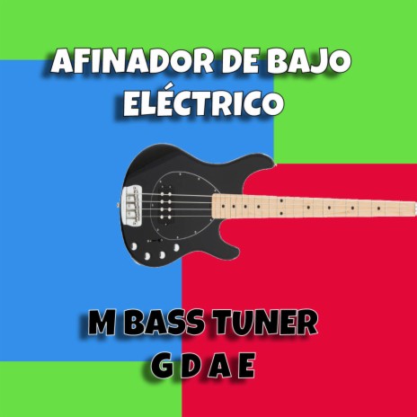 Afinador Bajo M Bass Tuner G D A E