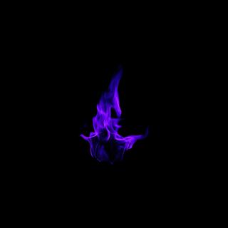 Purple flame