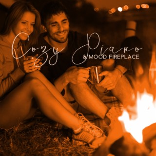 Cozy Piano & Mood Fireplace: Deep Relaxing Sounds for Stress Relief, Sleep and Winter Time