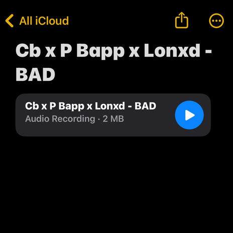 BAD ft. P Bapp & Lonxd | Boomplay Music