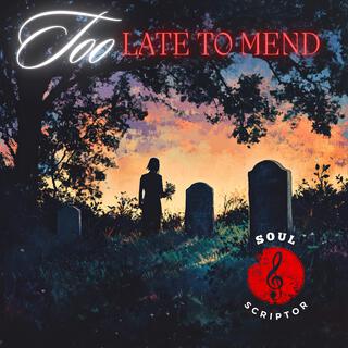 Too Late to Mend lyrics | Boomplay Music