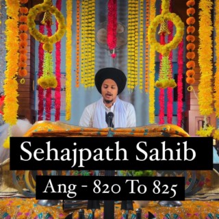 Sehajpath Sahib Ang 820 To 825