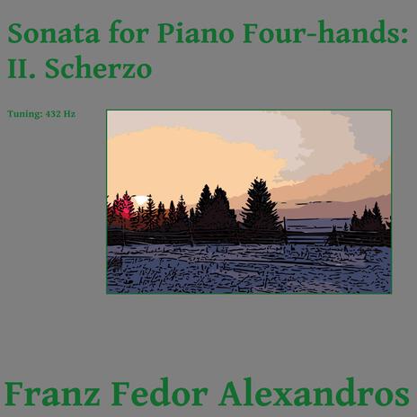 Sonata for Piano Four-hands: II. Scherzo