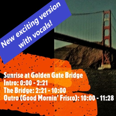 Sunrise at Golden Gate Bridge | Boomplay Music