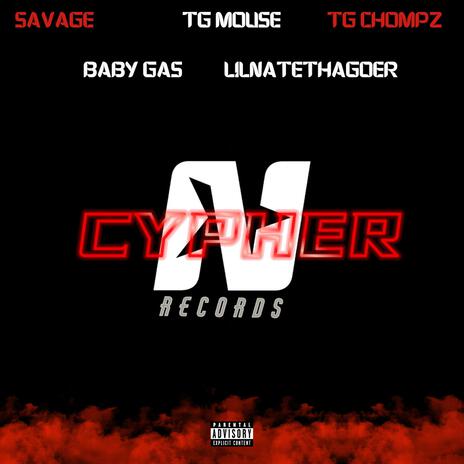 North Star Cypher (Audio) ft. TRIFEGANGMOUSE, LilNateThaGoer, TGCHOMPZ & Baby Gas | Boomplay Music