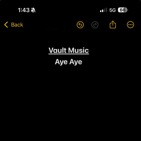 Aye Aye | Boomplay Music