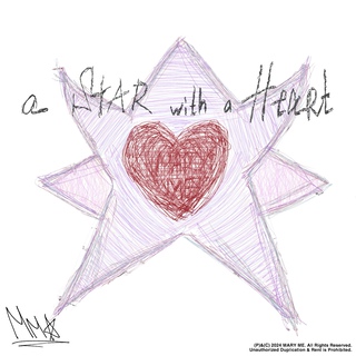 a STAR with a HEART