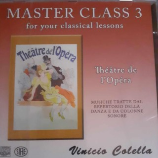 MASTER CLASS, VOL.3 BARRE (BALLET CLASS MUSIC) VINICIO COLELLA PIANIST