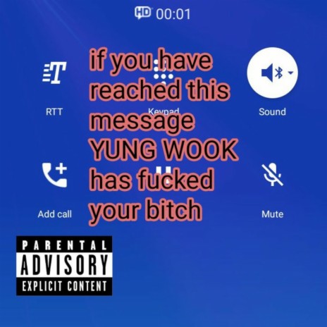 If you have reached this message YUNG WOOK has fucked your bitch