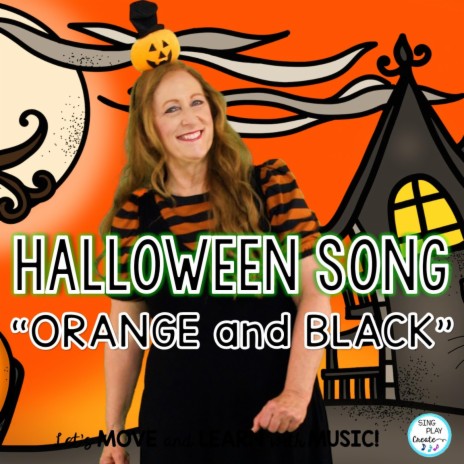 Orange and Black (Childrens Halloween Song, Color Song and Nursery Rhyme)