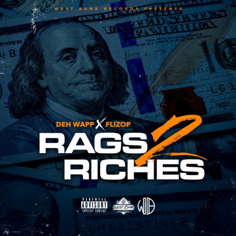 Rags 2 Riches ft. Flizop | Boomplay Music