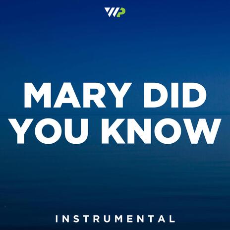 Mary Did You Know (Instrumental) | Boomplay Music