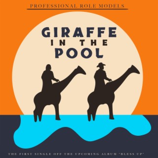 Giraffe in the Pool