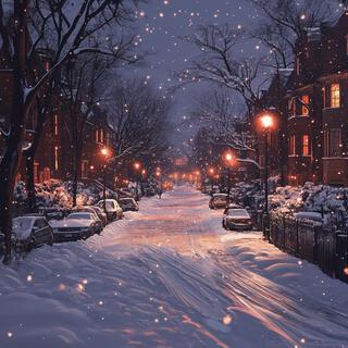 Midnight Snow on Madison