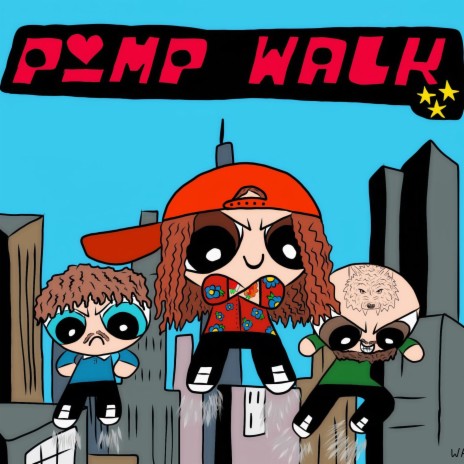 Pimp Walk ft. A-RoN Gubbe & Downwxlf | Boomplay Music