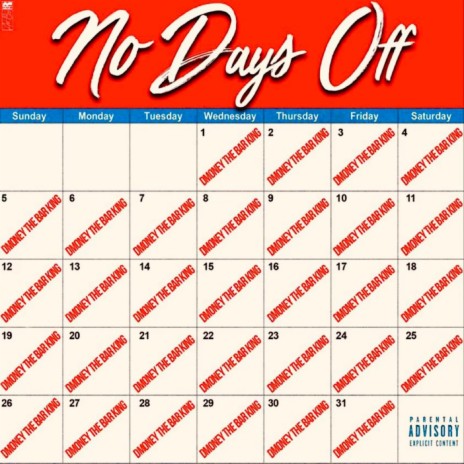 No Days Off | Boomplay Music