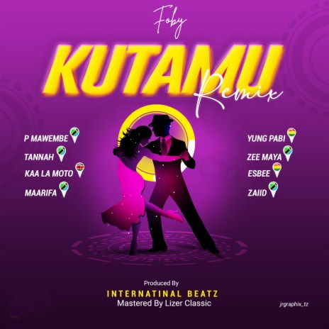Kutamu Remix ft. P Mawenge, Tannah, Kaa La Moto, Maarifa, Yung Pabi, Zee Maya, Esbee & Zaiid | Boomplay Music
