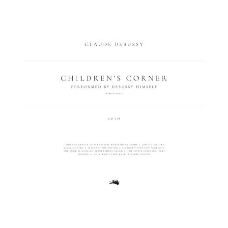 Children's Corner, CD 119: 6. Golliwog's Cake-walk. Allegro giusto (Performed by Claude Debussy himself) (Remastered) | Boomplay Music