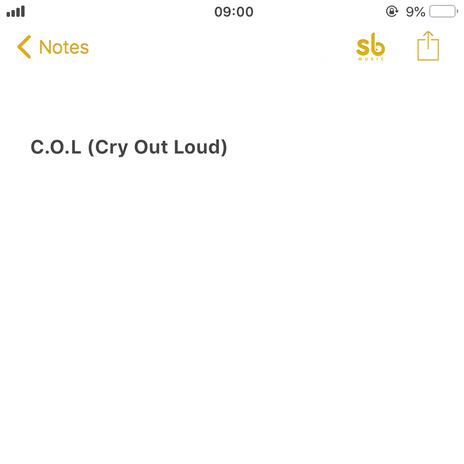 C.O.L (Cry Out Loud) | Boomplay Music